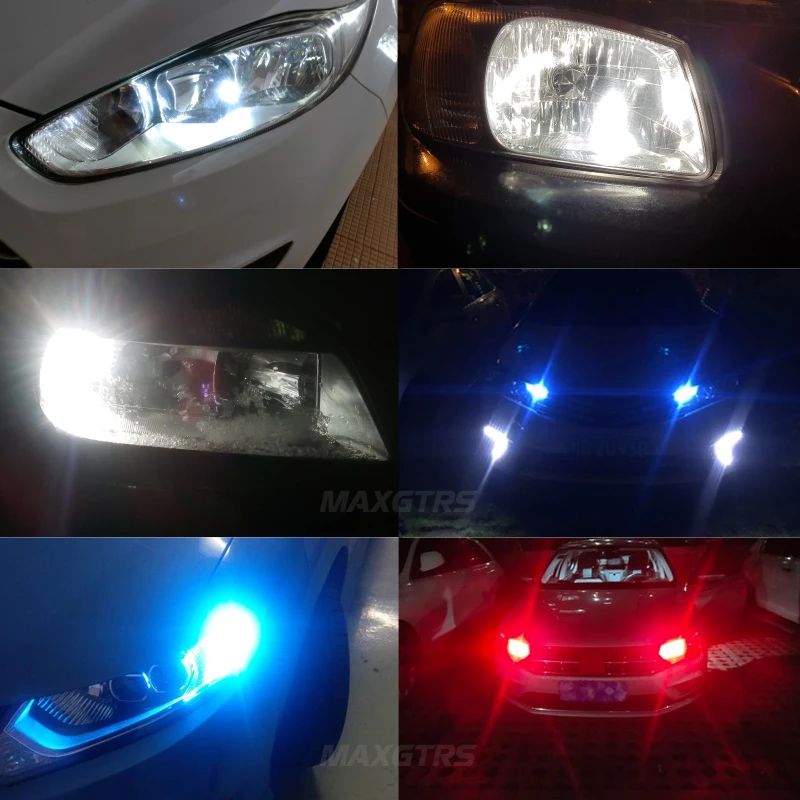 5x T10 стробоскоп мигающий 194 W5W 22 светодиода 3014SMD Led длительный блеск + Авто два