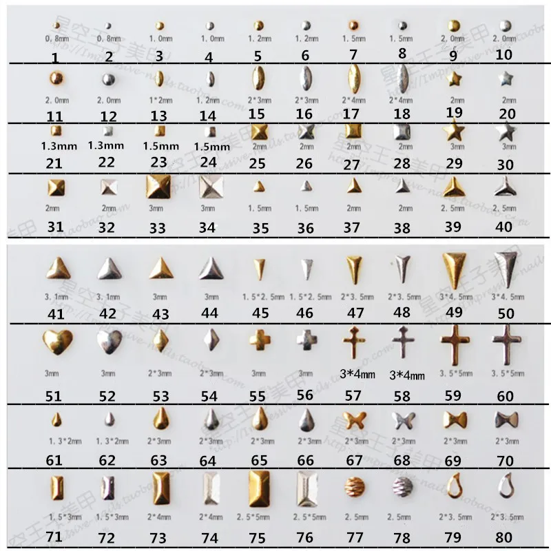 Коллекция 500 года аксессуары для дизайна ногтей в японском и корейском стиле