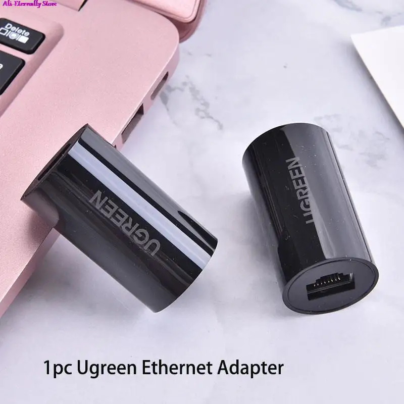 

Удлинительный кабель-переходник Ugreen RJ45 «гнездо-гнездо»