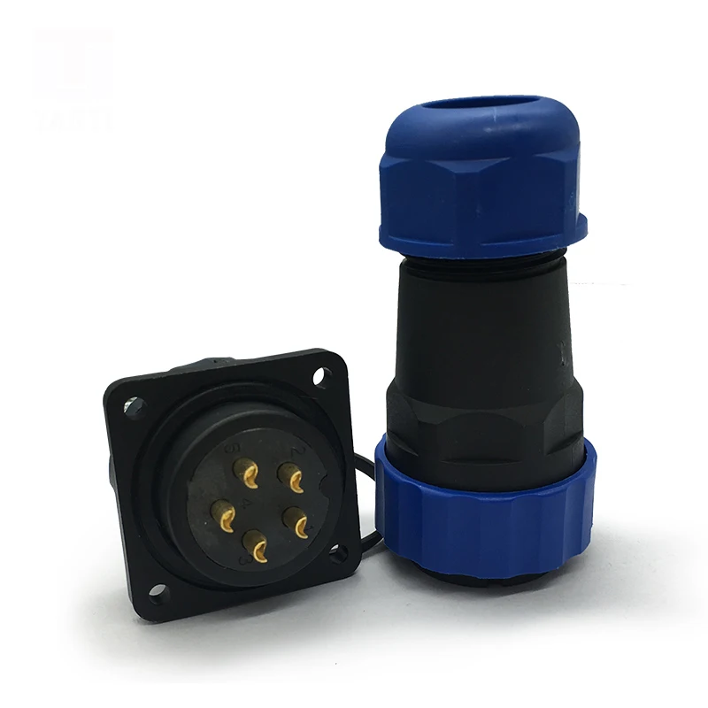 IP68 Водонепроницаемый авиационный провод разъем и розетка мужской женский 3 5 7 9 12