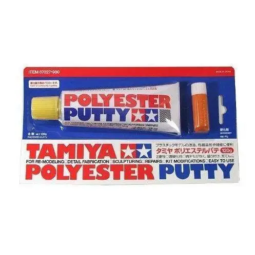 Шпатлевка и отвердитель из полиэстера для красок отделок моделей Тамия 87027|paint