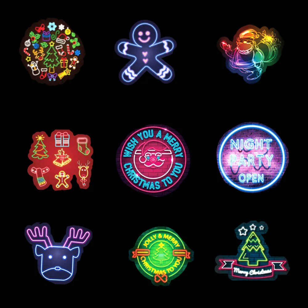 Дети 50 шт красочные рождественские наклейки ПВХ мультфильм снеговик