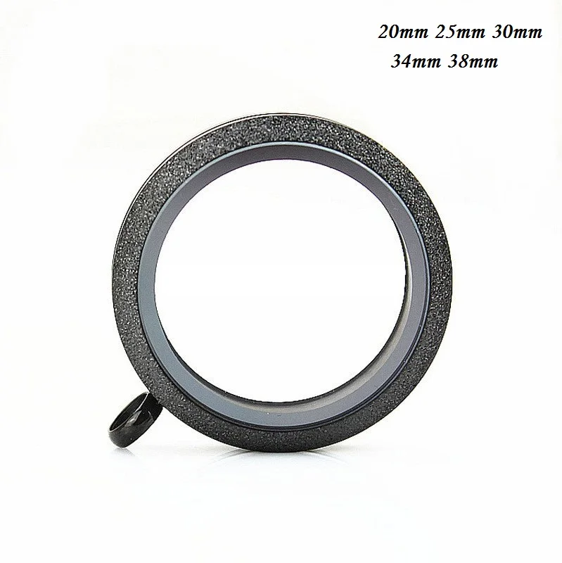 Из нержавеющей стали водонепроницаемый медальон черный скраб плавающий кулон