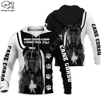 men women cane corso limited edition 3d full printed zipper hoodie long sleeve sweatshirts jacket pullover tracksuit g2
