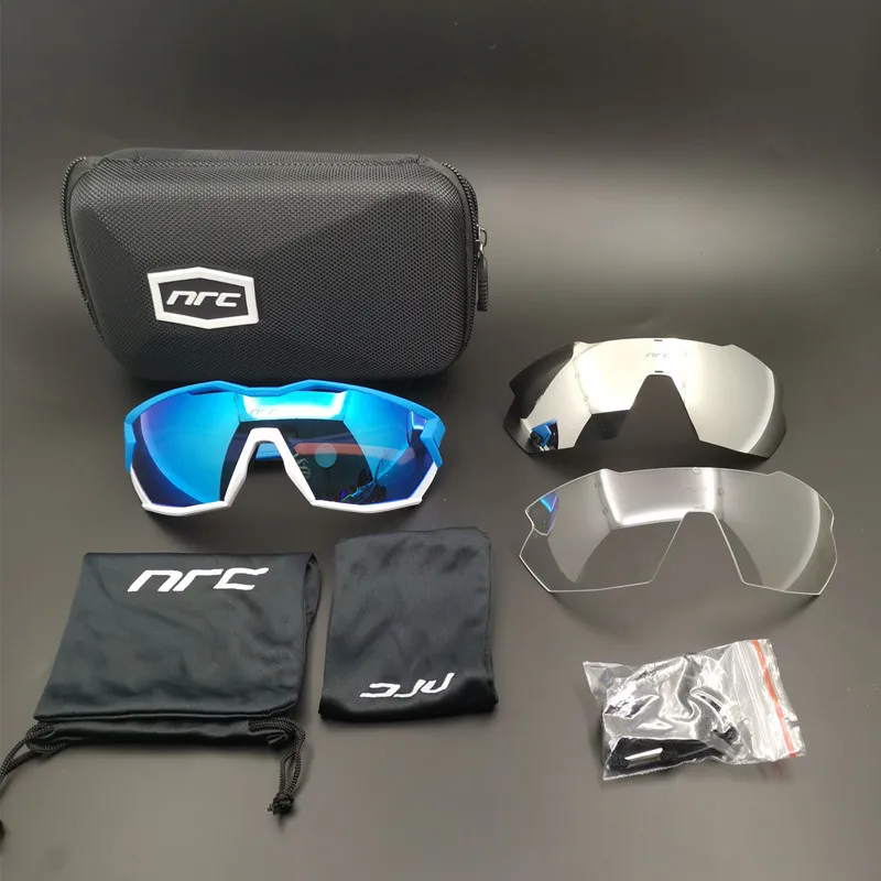 

2019 cycling sunglasses outdoor sport riding running road bike glasses Photochromic mtb goggles bicycle glasses uv400 eyewear
