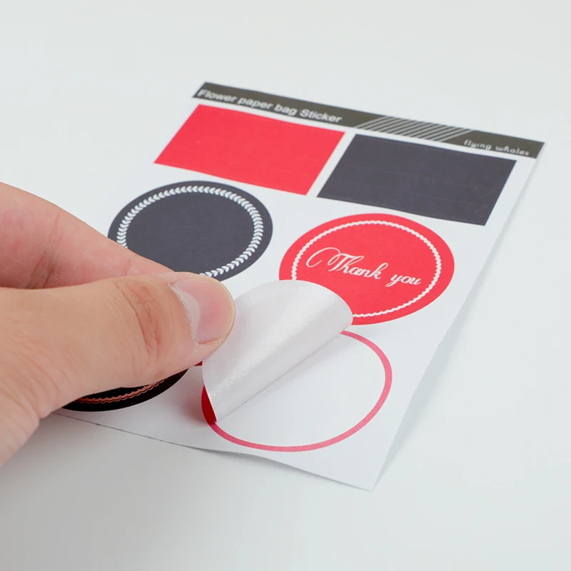 4 шт./компл. бумажные подарочные пакеты с цветами конфетная еда наклейкой лучшая