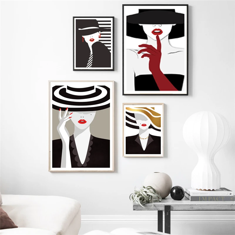 

Скандинавская Картина на холсте с акварельным рисунком девушка иллюстрация настенное искусство для гостиной спальни украшение