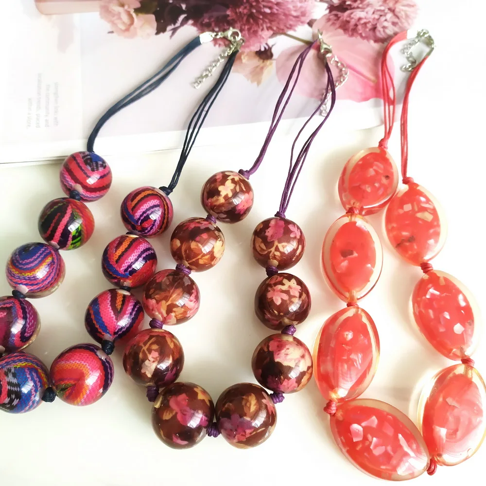 Европейский Стиль Красивая цветочная ткань обернутая прозрачными бусинами из