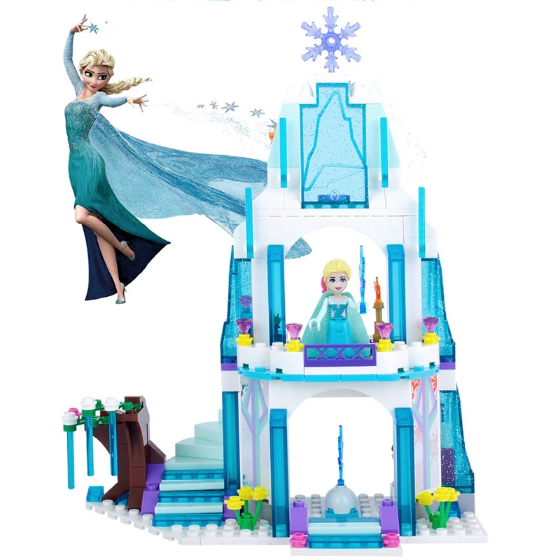 

Frozen 2 New Series Compatible with Friends Princess Set Model Building Blocks Bricks Toys Best Gift for Children