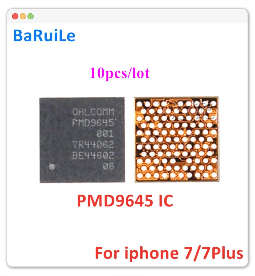 BaRuiLe 10 шт. BBPMU_RF PMD9645 чип для iphone 7 7plus BBMPU базовый Диапазон Малый контроль мощности IC