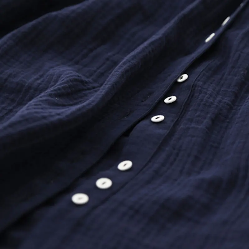 Осеннее однотонное платье рубашка винтажное женское с длинным рукавом сарафан