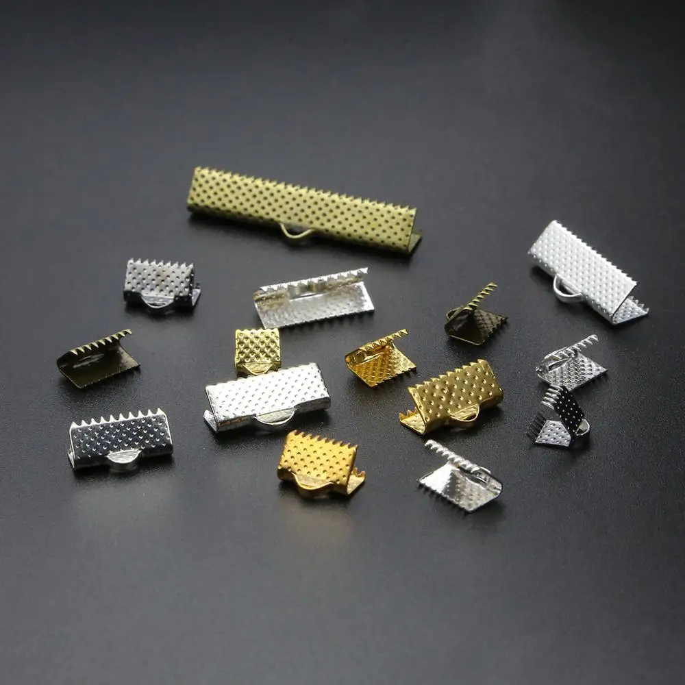 Обжимные бусины Концевики для бижутерии 50 шт.|Ювелирная фурнитура и компоненты| |