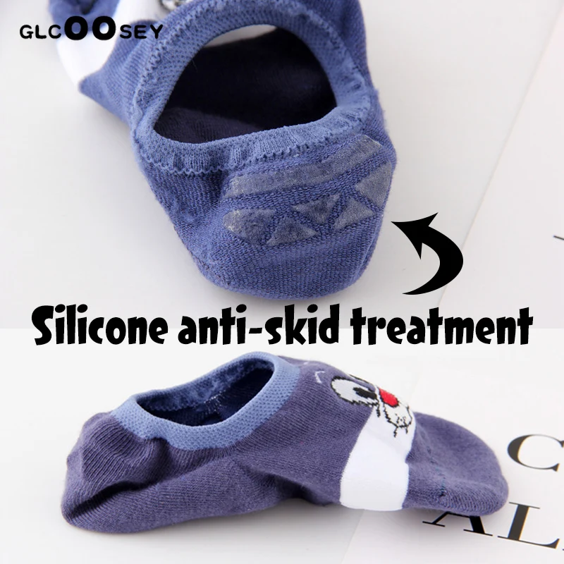 Женские хлопковые носки Необычные повседневные смешные с животными женские