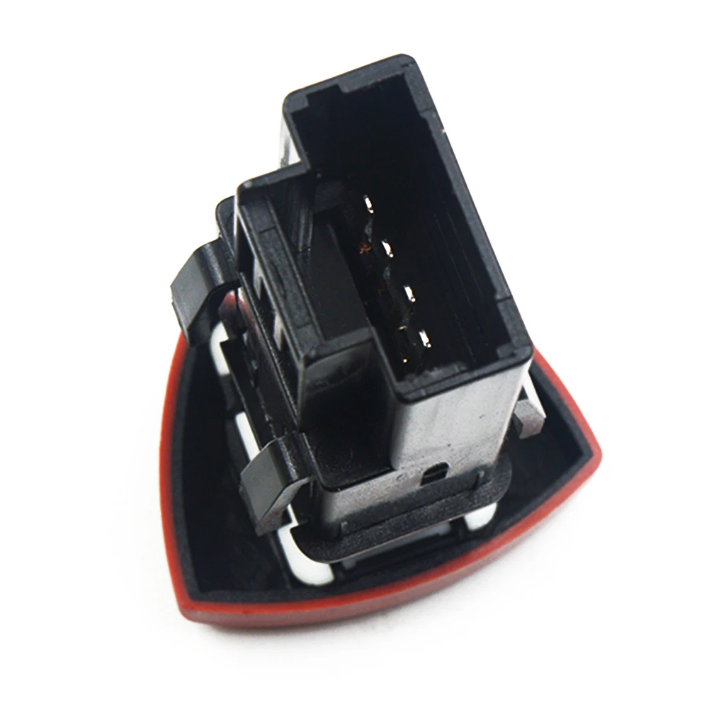 Switch Button 8200442724 Accessory Dash Hazard 12V Vehicle Red Car Warning Indicator Light Traffic for Renault |