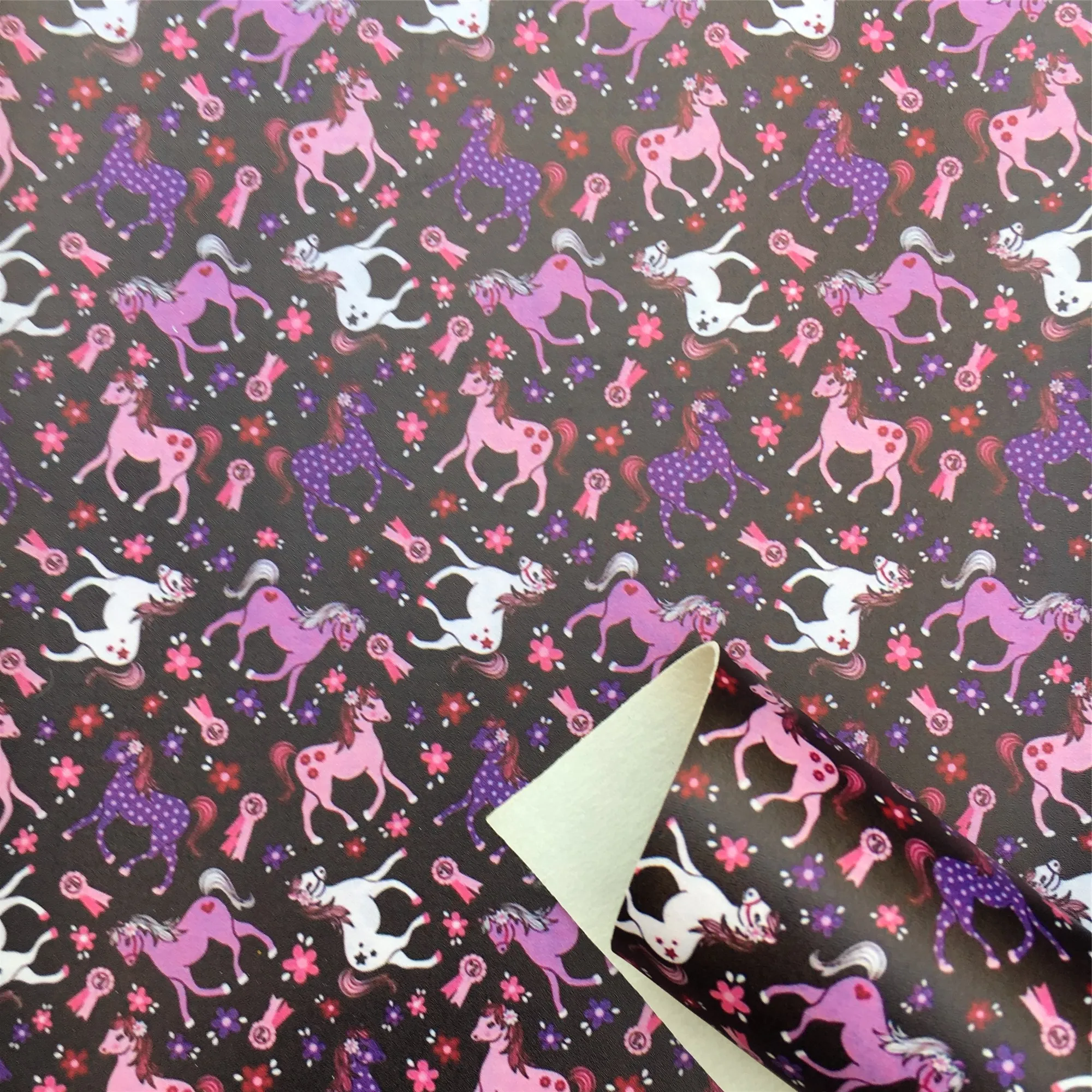 Гладкая ложная синтетическая кожа листов Радужный животный принт бант ткань DIY серьги сумочка ремесло аксессуары 1Yc18895 на.