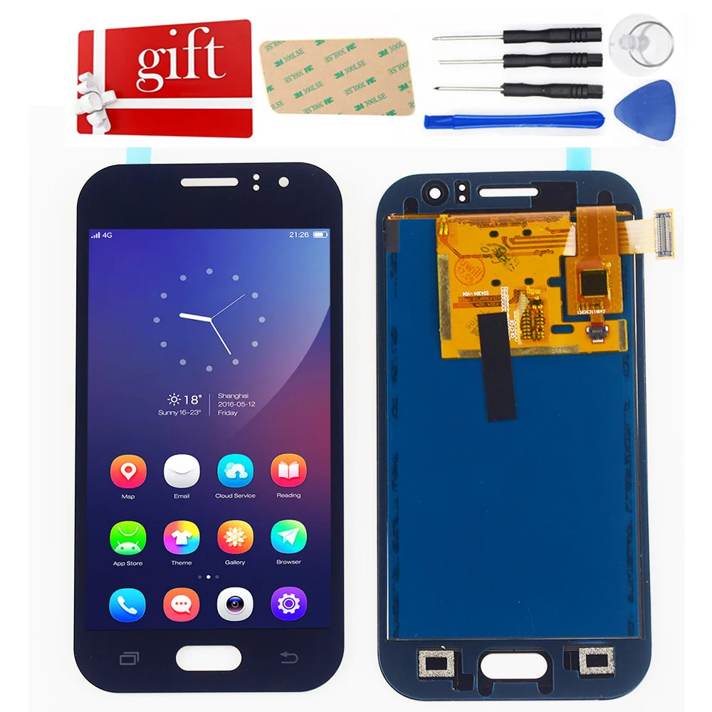 Для Samsung Galaxy J1 Ace J110 J110F J110H Сенсорная панель дигитайзер Сенсорное стекло + ЖК