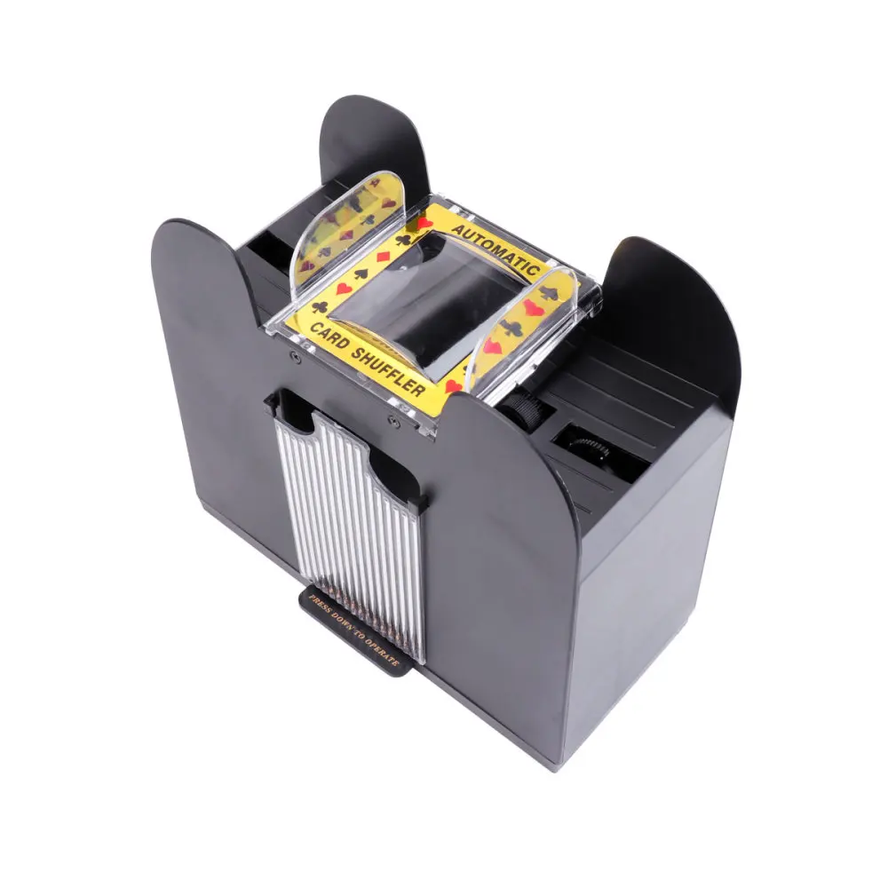 

Board Game Poker Electric Automatic Shuffler Perfect Without Battery for Bridge Poker Sized (Black,