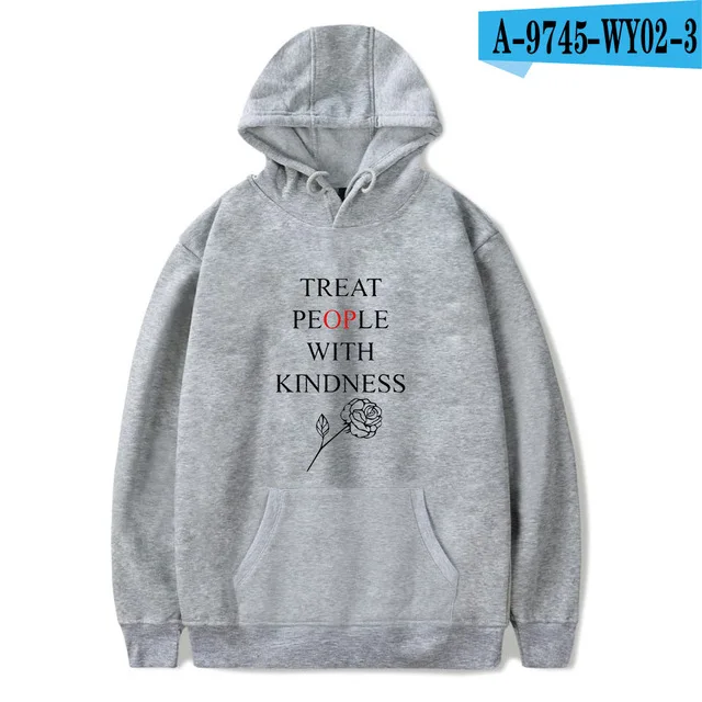 gray Стиль Гарри, толстовка с капюшоном, Толстовка для мужчин/женщин, Harajuku One Direction, с буквенным принтом, толстовки, свитера, пуловер с длинным рукавом, одежда - Цвет: gray