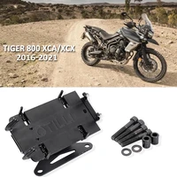 motorcycle navigation bracket gps plate bracket phone holder usb fit for tiger 800 xcaxcx 2016 2021 2020 2019 2018 2017