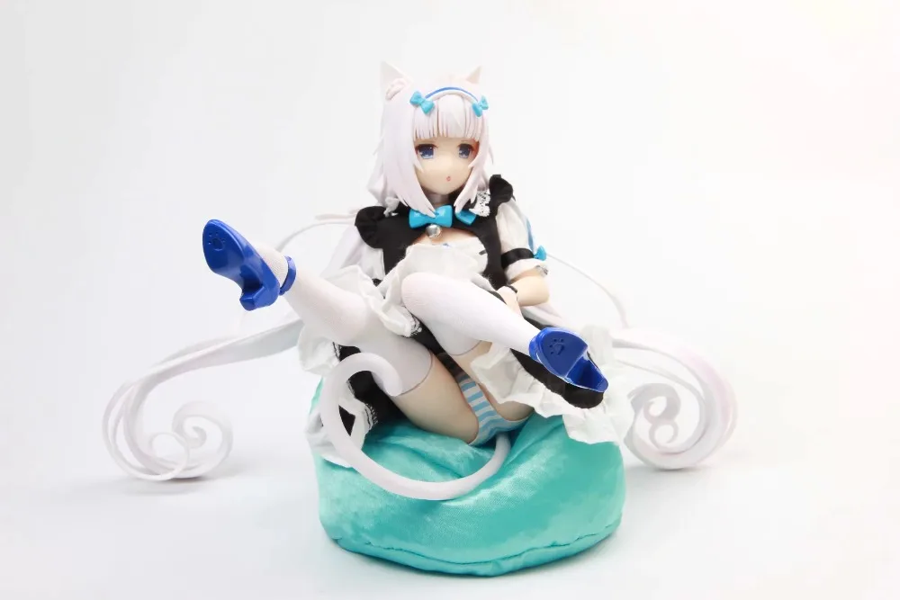 hard chest in box Оригинальные фигурки Nekopara Chocola ваниль ПВХ Кошка девушка сексуальная девушка фигурка японского аниме ПВХ взрослые Фигурки игрушки аниме фигурки - Цвет: hard chest in box