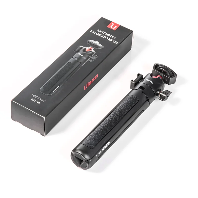 

Ulanzi MT-16 Extend Tablet Tripod with Cold Shoe for Microphone LED Light Smartphone SLR Video Camera 1/4 Screw Tripod Kit