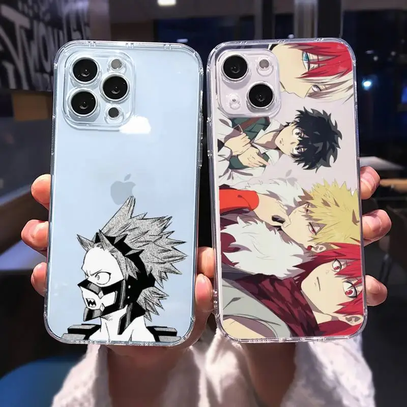 

My Hero Academia bakugou Phone Case for iphone 13 12 11 pro max mini 6 6s 7 8 plus SE2020 X XR XS shell iphone 13 pro max case