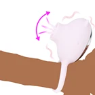 Вибратор для пениса, лизание клитора, вибеатор интимные игрушки для женщин, Стимулятор точки G, мужские кольца с Временная задержка, Пенис рукавом