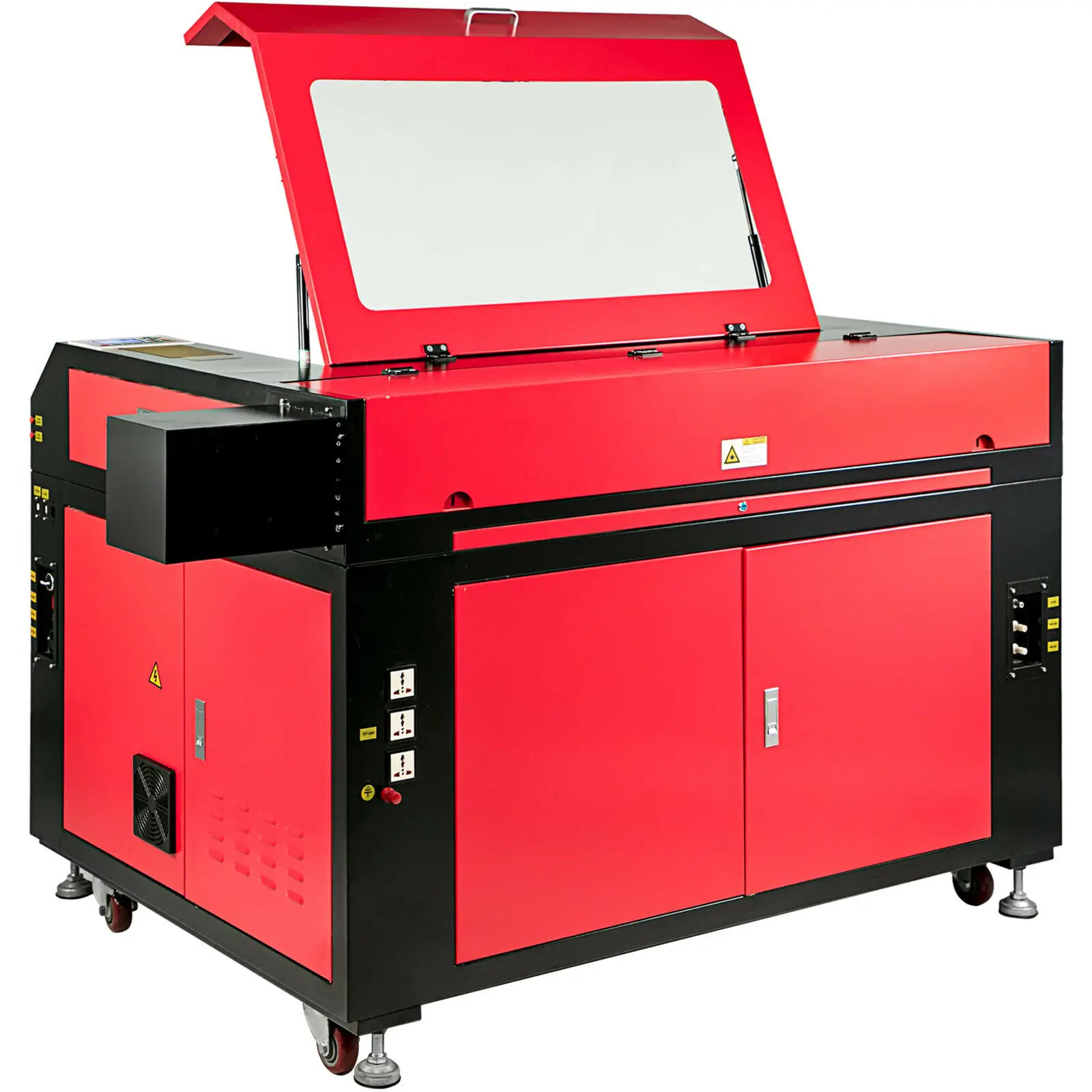 

VEVOR Ruida 100W CO2 Laser Engraving Machine 900x600mm KH9060 Laser Engraver Cutting Tool For Wood Acrylic Ruida Controller EFR