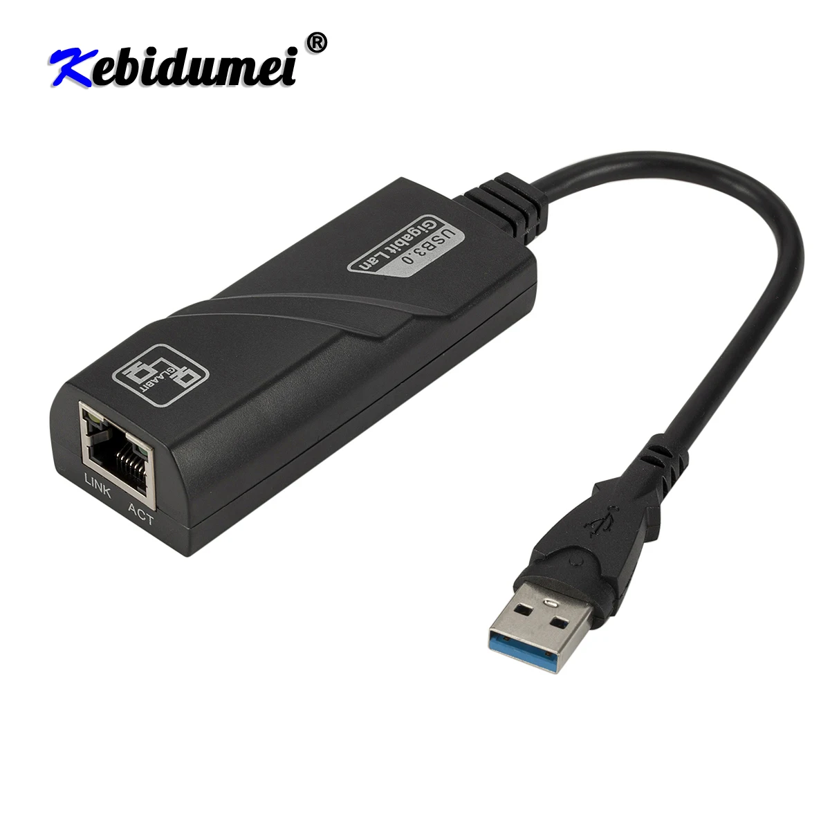 Hot Wired USB 3.0 To Gigabit Ethernet RJ45 LAN 10/100/1000 Mbps Network Adapter Ethernet Network Card For PC Wholesales