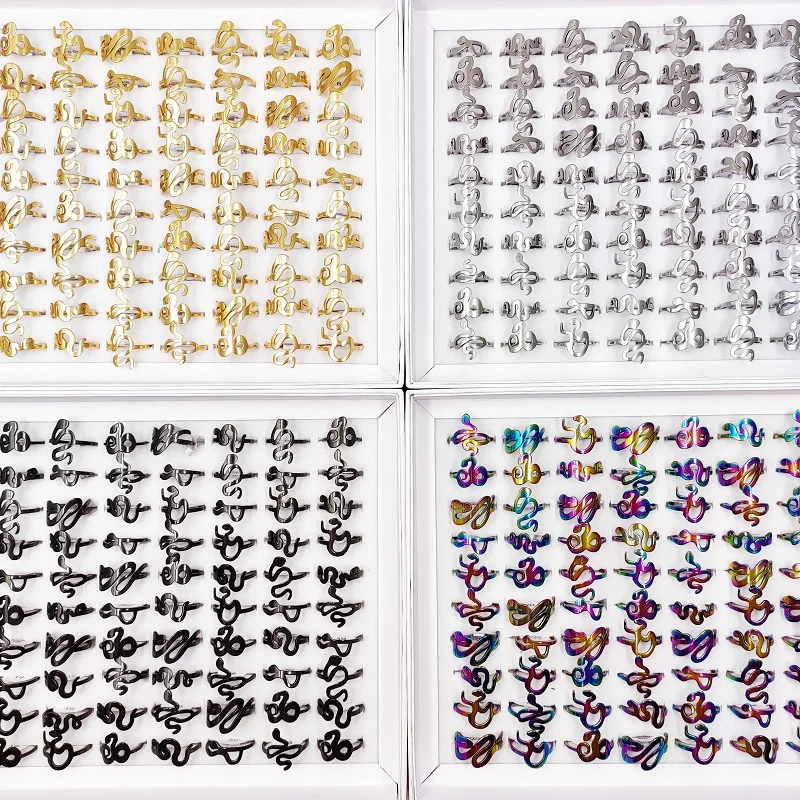 кольца для женщин кольцо женское мужское 2022 тренд Упаковка из 10/20/30 шт. Кольца