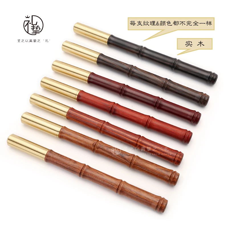 Соединитель в виде бамбука нейтральная латунная ручка для работы офисе