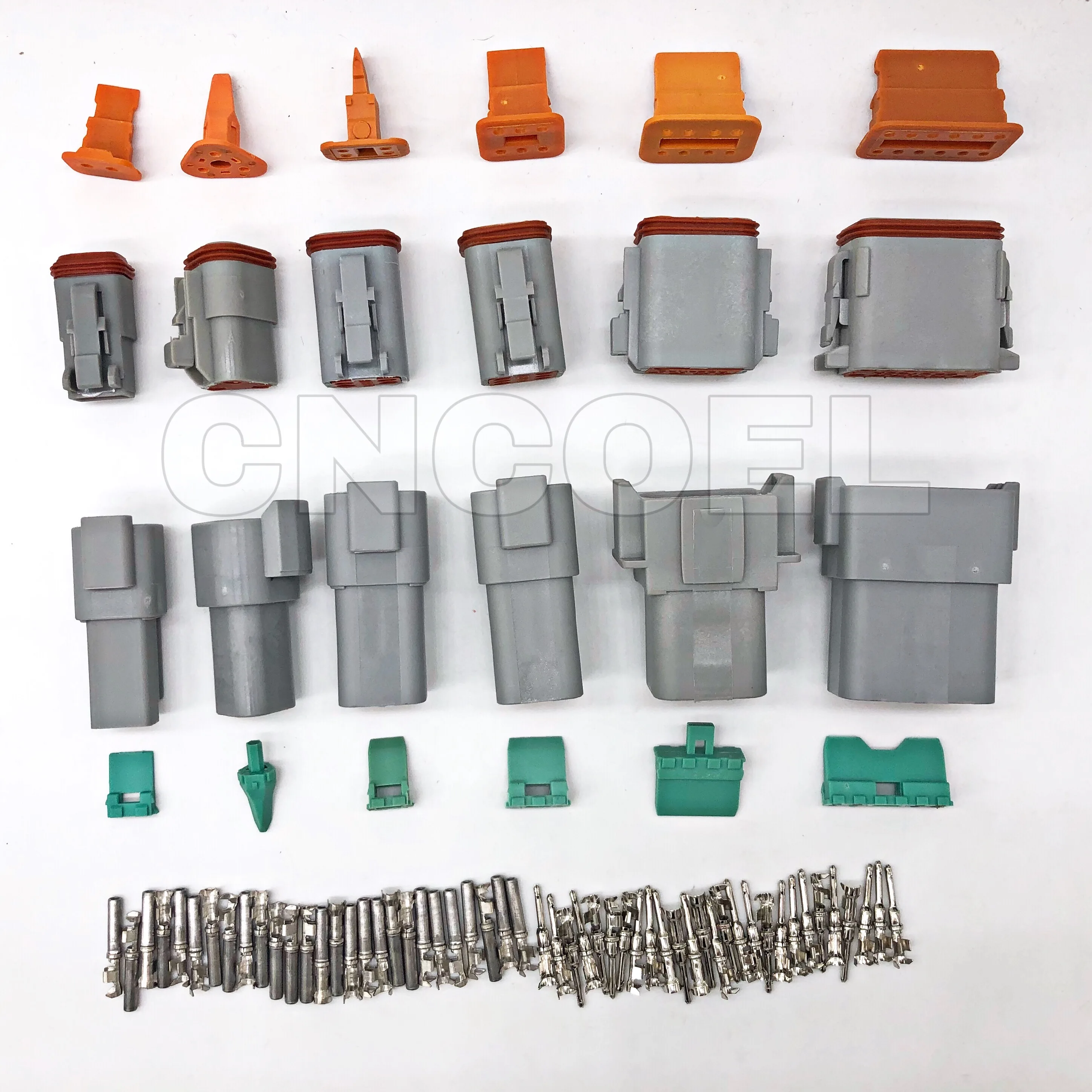 Немецкий разъем серии DT водонепроницаемый Электрический штекер DT06/DT04 2/3/4/6/8/12 Pin