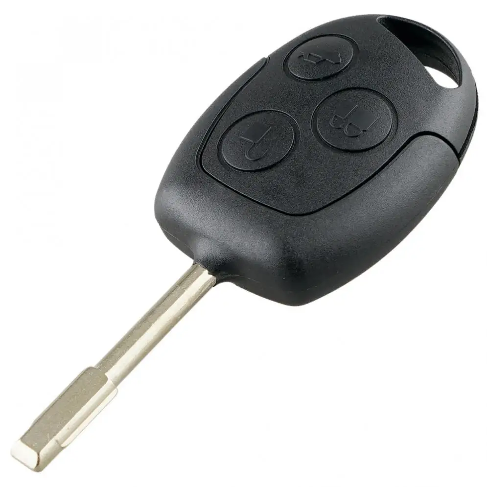 

433Mhz 3 Buttons Car Remote Key Replacement with 4D63 80Bit Chip and FO21 Blade fit for Ford Fusion Focus Mondeo Fiesta Galaxy