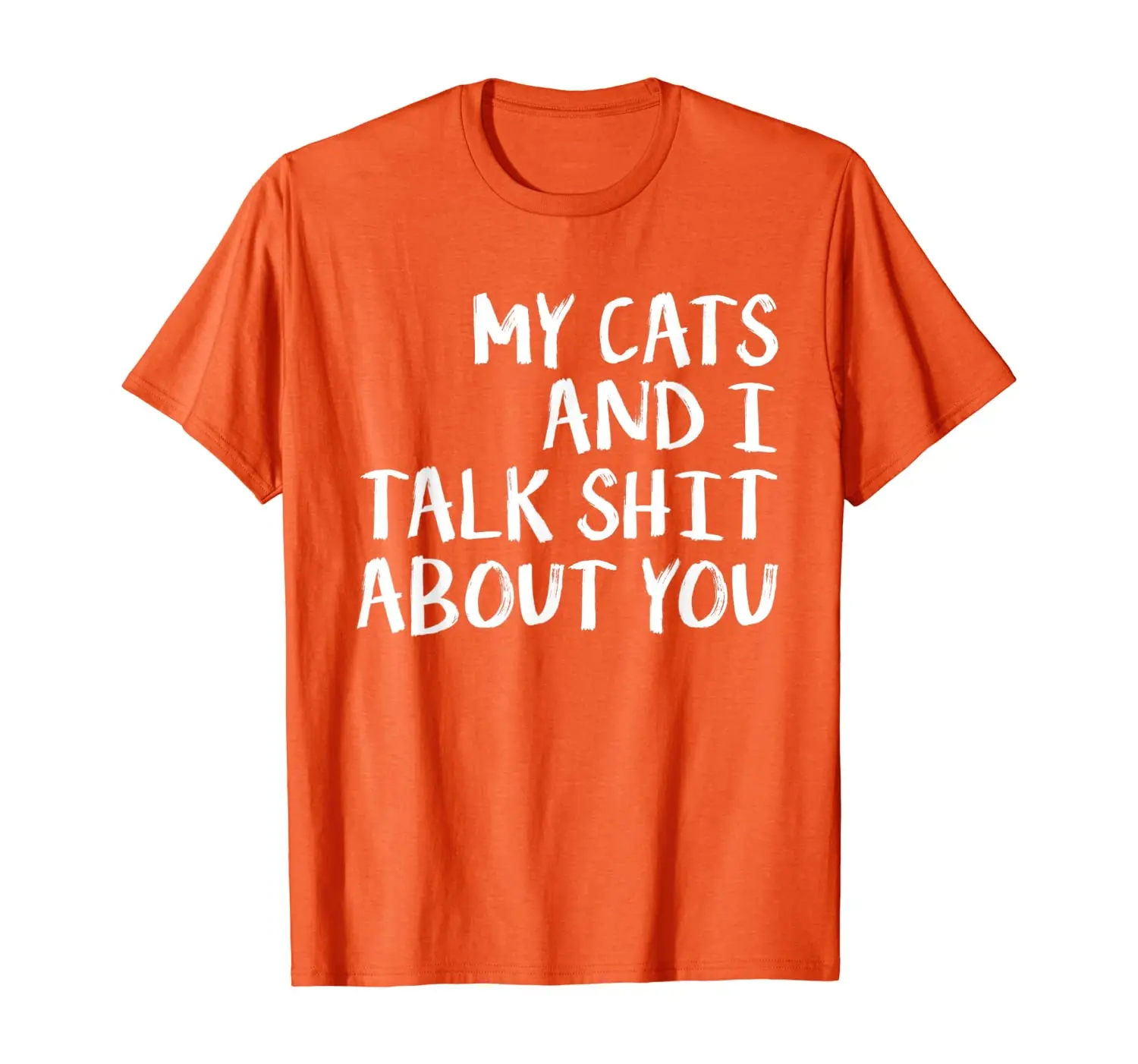 

Забавный подарок для влюбленных кошек-Моя кошка и я говорят о вас, футболка
