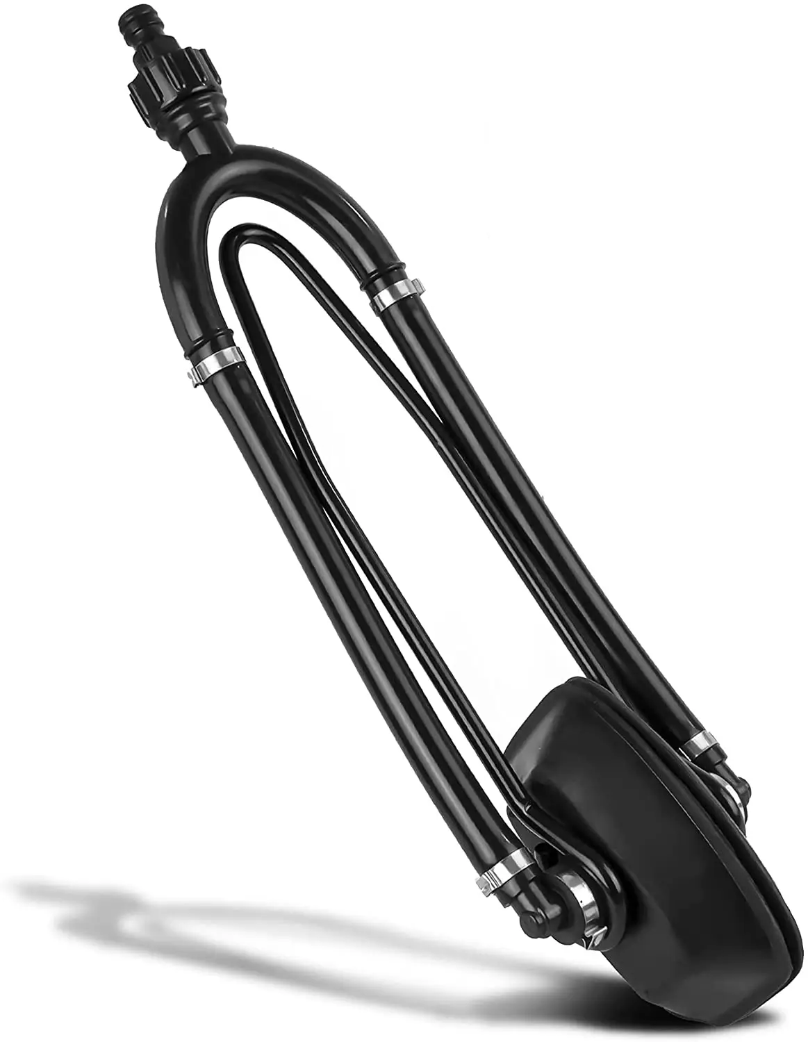 

Five Oceans Universal Outboard Motor Flusher, Marine Grade Rubber Muffs, PVC Coated High Tensile Steel Bracket, Rectangular, Ro