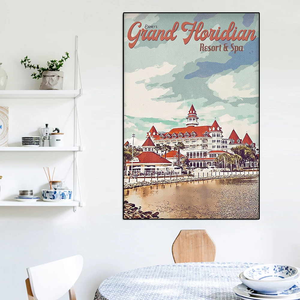 Картина для детской комнаты с рисунком Микки Мауса | Дом и сад