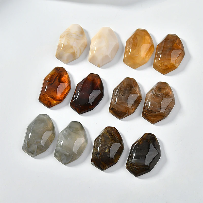 Осенне зимние цветные несферические Пластыри для сережек шпильки украшения 10