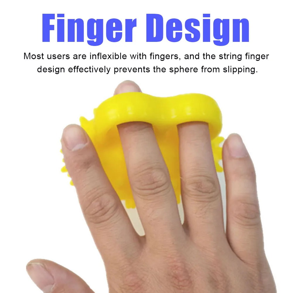 

Hand Grip Isolation and Decompression Toys Rehabilitation Training Fingers Massage Fitness Ball Stroke Hemiplegia Hand Grip