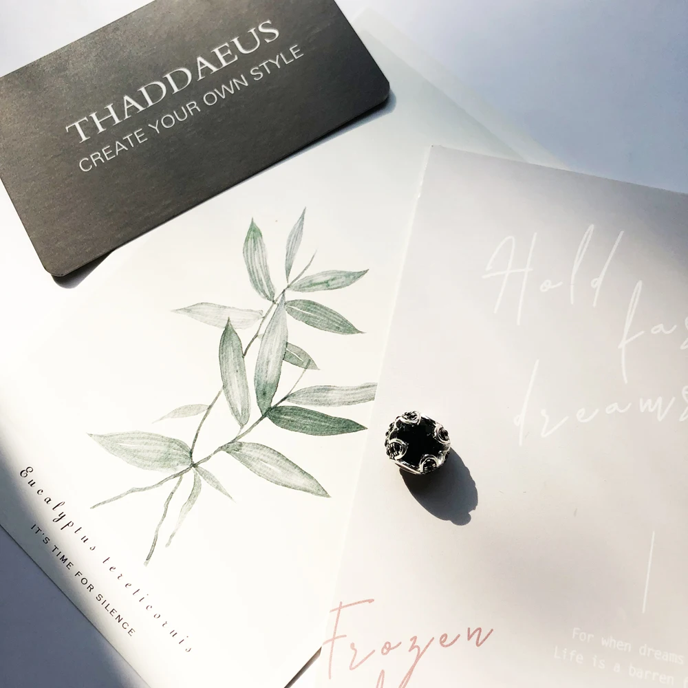 Чешское стекло бусины черные лотоса Серебрянные циркониевые Бусины Подходит