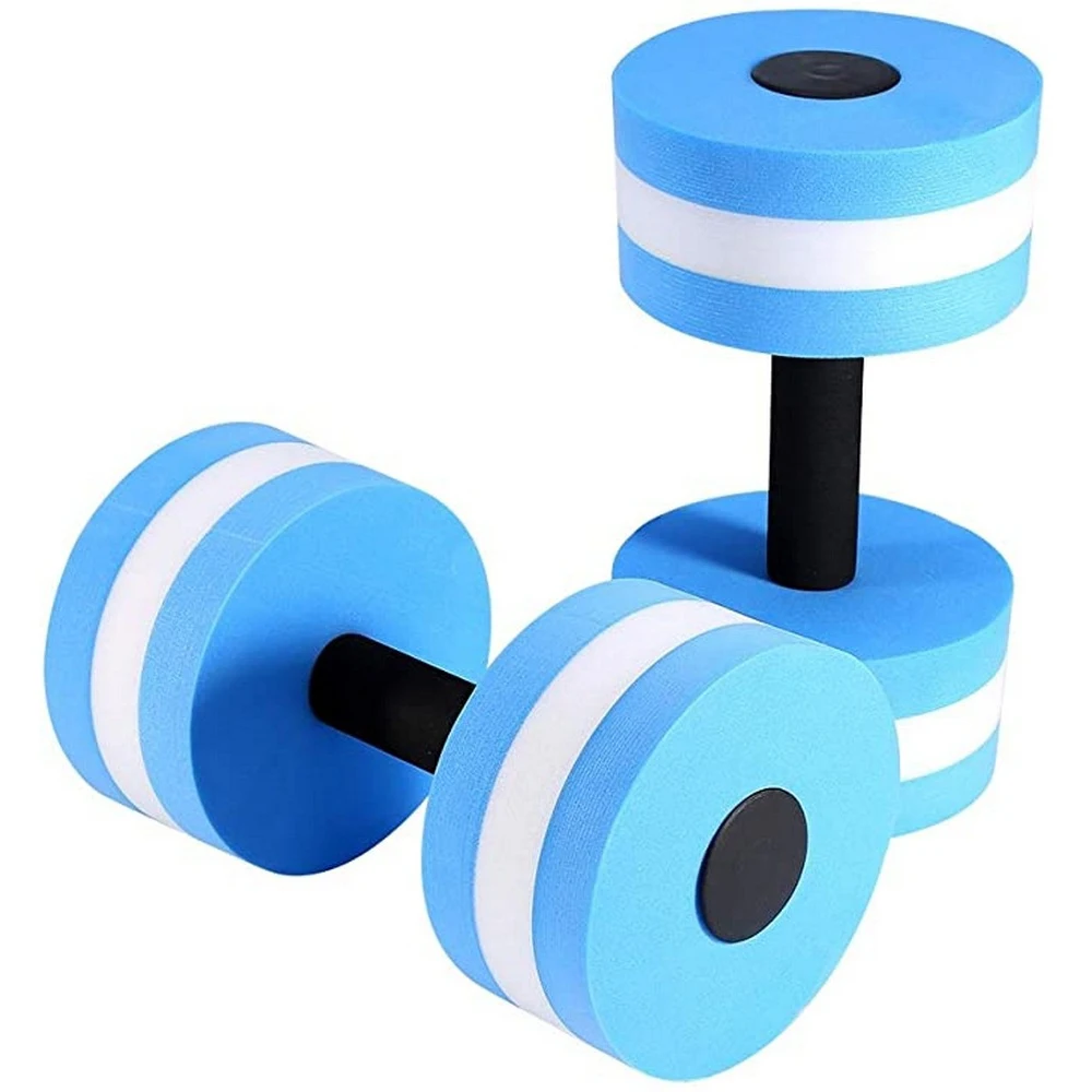 

2pcs Pool Dumbbell Game Water Sports Pool Party Toys Exercise Dumbbell for Swimming Pool Training Toy Adult Kids Pool Game Toys