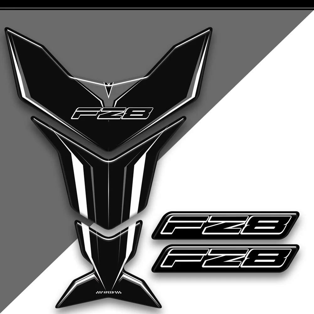 Защитная Наклейка на бак набор наклеек для Yamaha FZ8 FZ8S 3D чехол эмблема значок с
