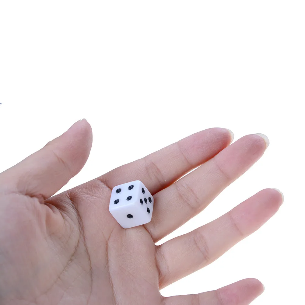 

New Flat Dice Easy Magic Close-up Dice Magic Trick Easy To Learn Mini Magic Props Toys Fun Toy Gift