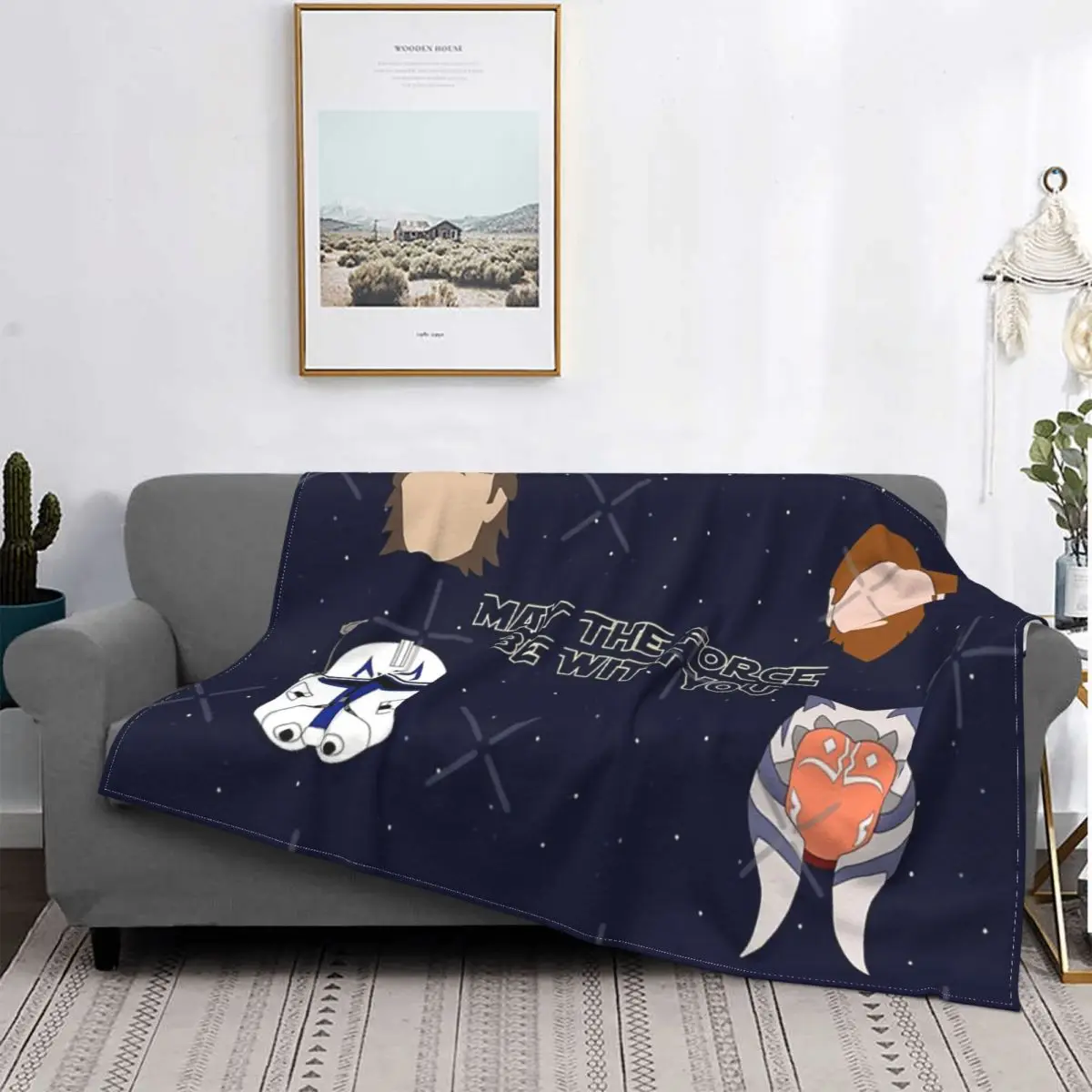Ahsoka-Manta с патроном Анакина Оби Wan Rex для cama colcha edredones a cuadros sofah manta de пикник textil lujo para |