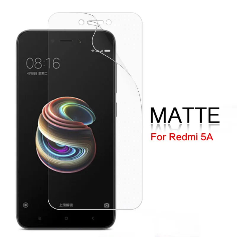 Фото Глянцевая пленка HD для Xiaomi Redmi 1s, 2, 2A, 3, 3s, 4, 4A, 4, x, 5, 5A, 6 Pro Plus, Антибликовая, устойчивая к царапинам пленка для ЖК-экрана №5