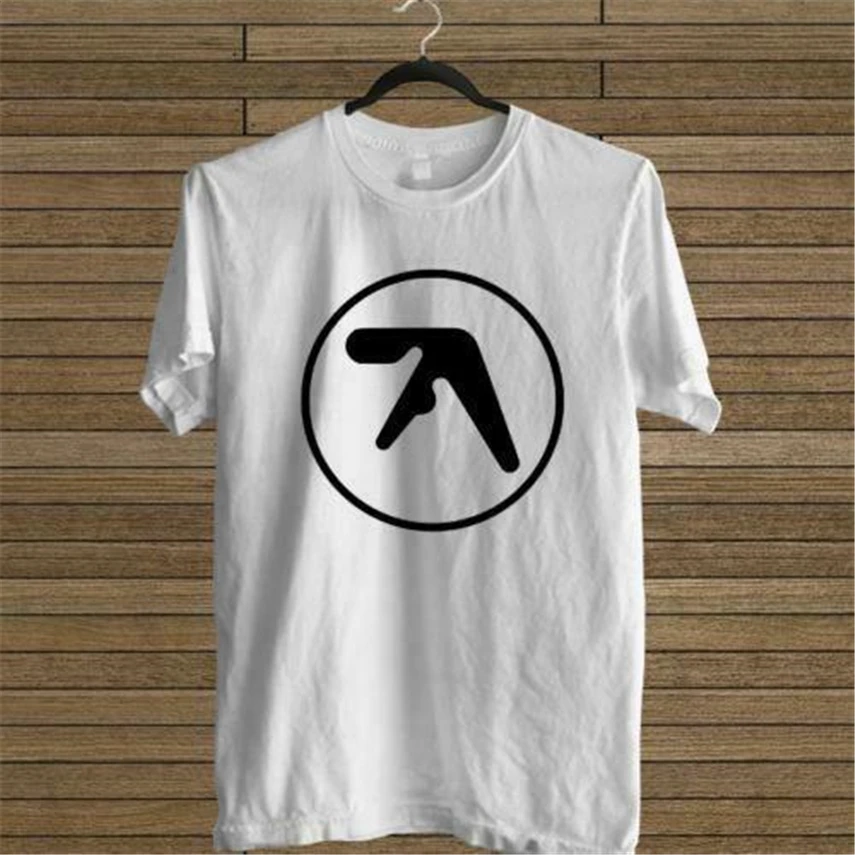 Новая Винтажная белая футболка с логотипом Aphex Twin размер США S M L Xl 2Xl 3Xl En1 модная |