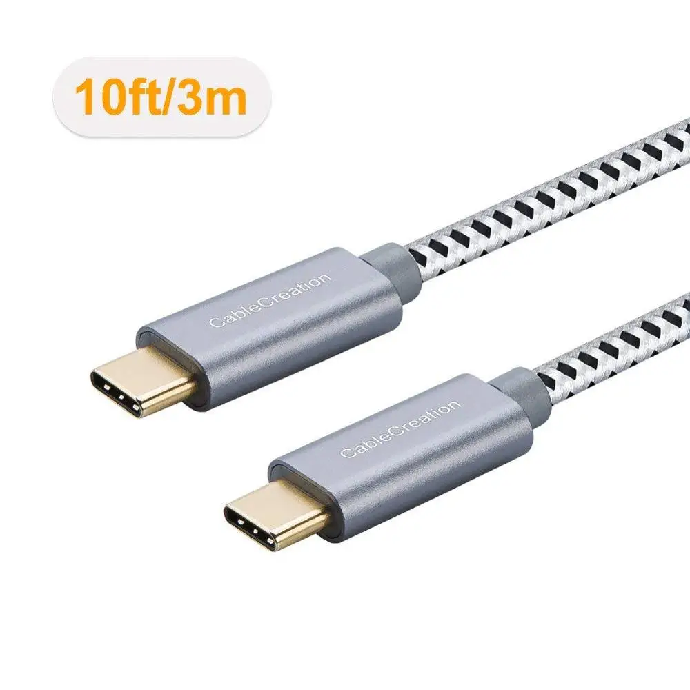 Кабель usb-c CableCreation Space 10 футов 3 А 60 Вт м для MacBook Pro Air Ultra/S10 Note | Электроника