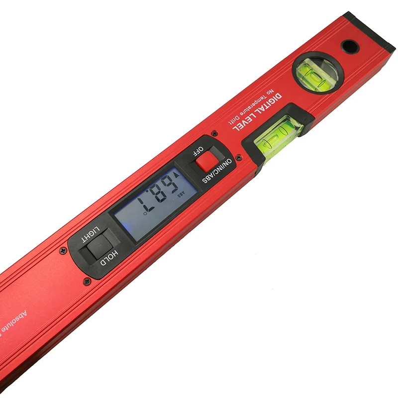 

Digital Protractor Angle Finder Electronic Level 360 Degree Inclinometer With Magnets Level Angle Slope Tester Ruler 400Mm