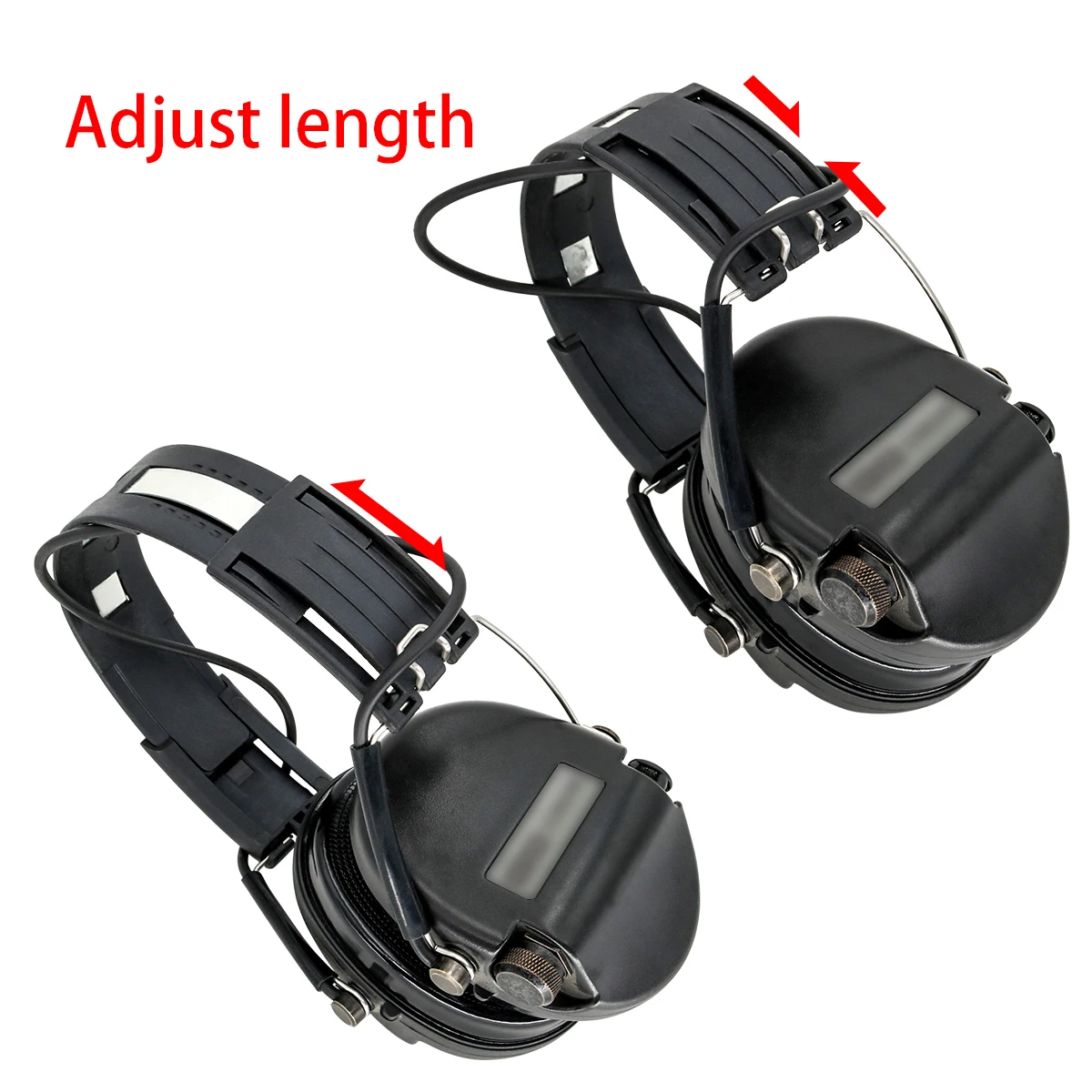 MSASORDIN Electronic Airsoft Headphone Shooting Earmuffs Military Hunting Pickup Noise Cancelling Headphones