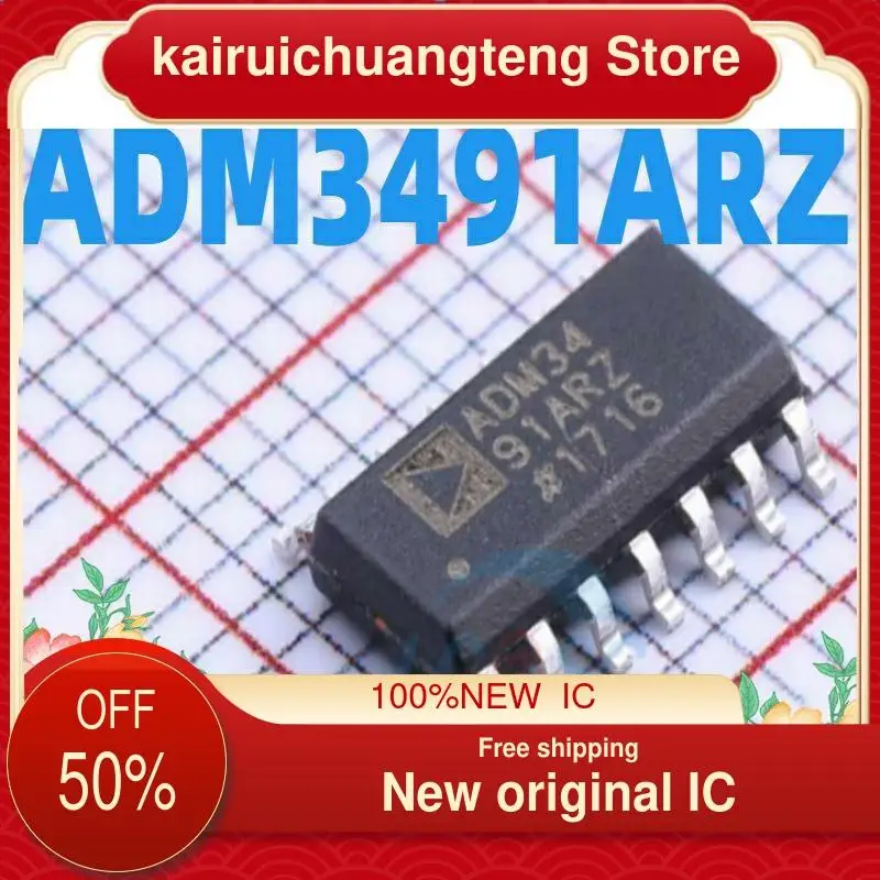 

(1 шт.) Φ ADM3491 SOP-14 новая Оригинальная интегральная схема