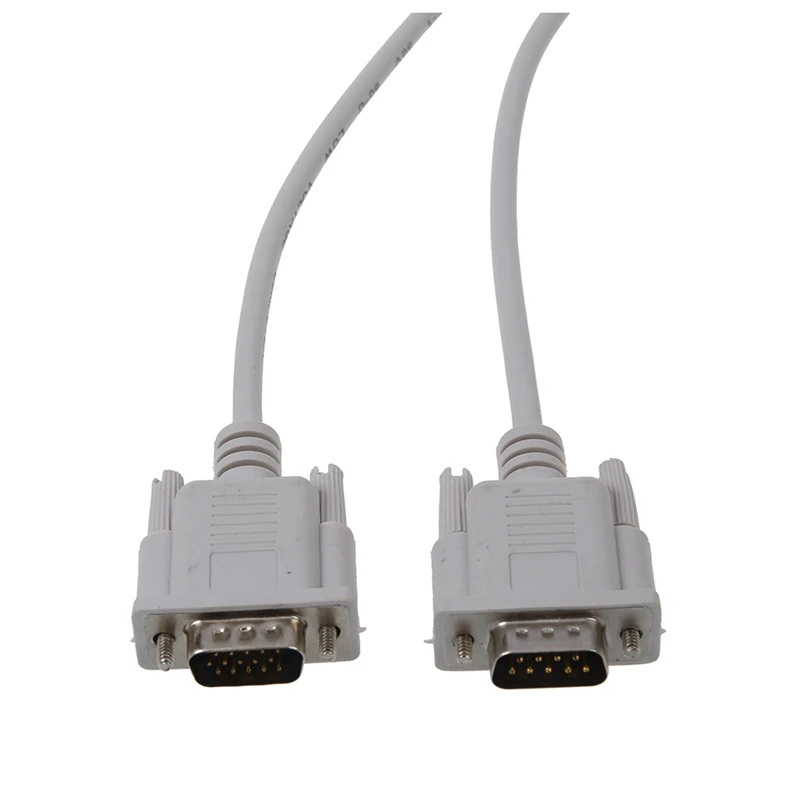 VGA DB15 Male к RS232 DB9 Pin Переходный кабель и серебристый алюминиевый радиатор-радиатор
